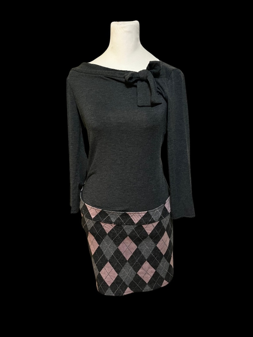 2000's drop waist dress